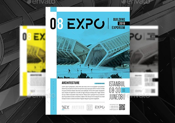 Architecture Exhibition Poster or Flyer Template
