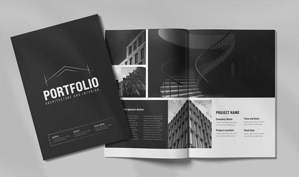 Architecture Portfolio Printable Template
