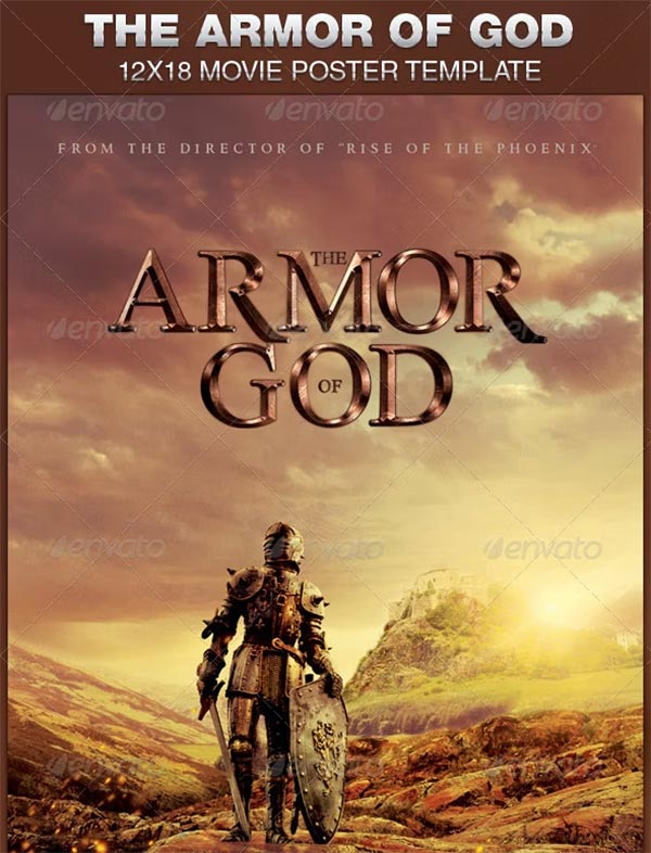 Armor of God Movie Poster Template