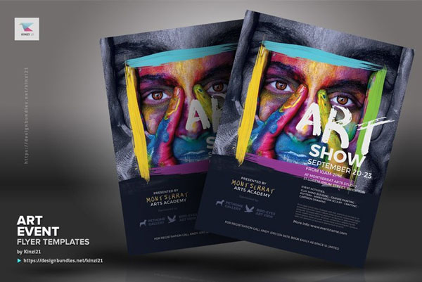 Art Event Flyer Templates