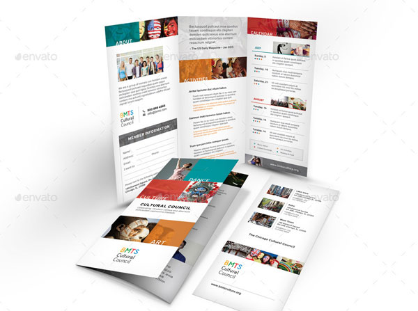 Art Gallery Brochure Template