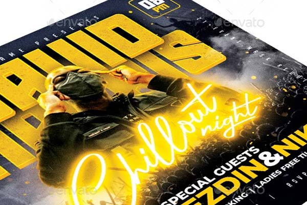 Artist Concert Flyer Download