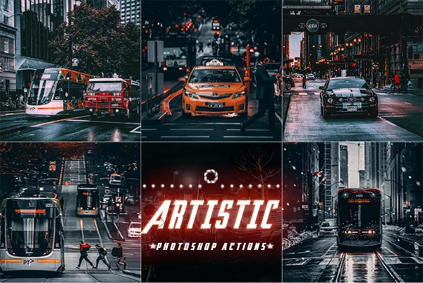 Artistic Collection - Street Photoshop Actions
