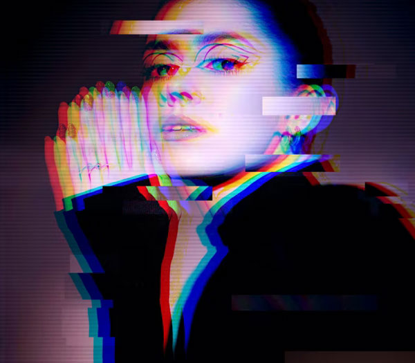 Artistic Glitch Photo Action For Photoshop