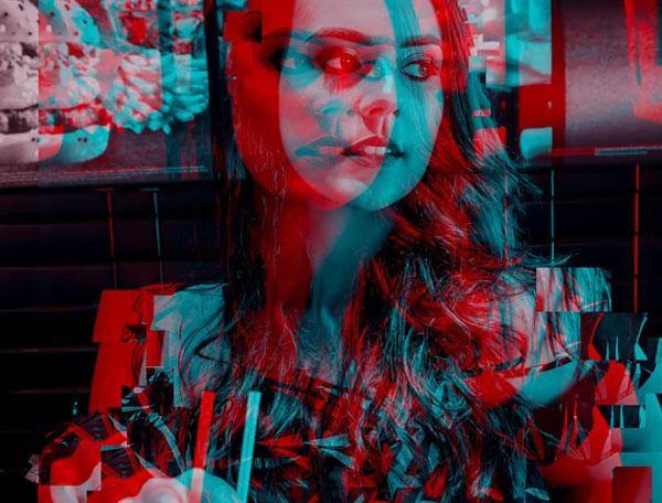 Artistic Glitch Photo Effect Action