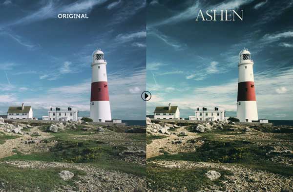 Ashen Landscape Photoshop Action