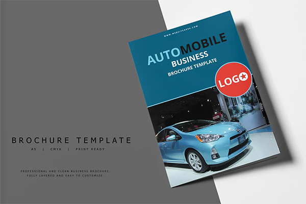 Automobile Business Brochure Template