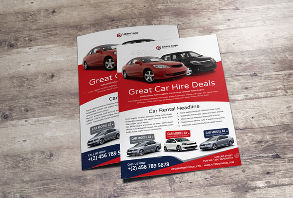 Automotive Car Sale Marketing Flyer