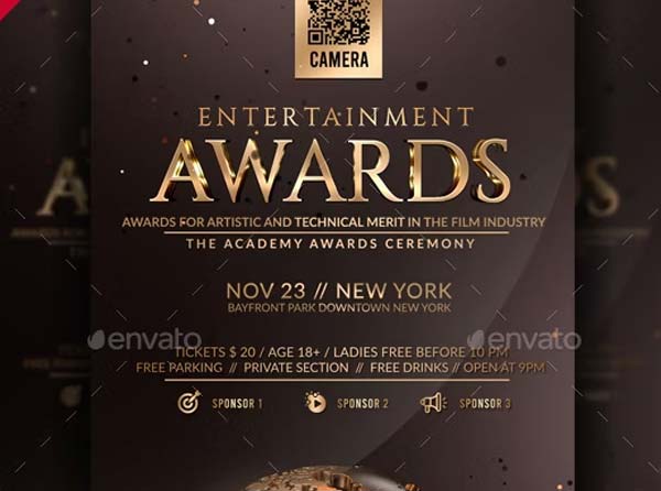 Award Flyer Printable Templates