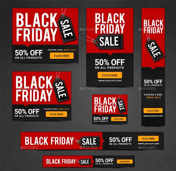 Awesome Black Friday Banners