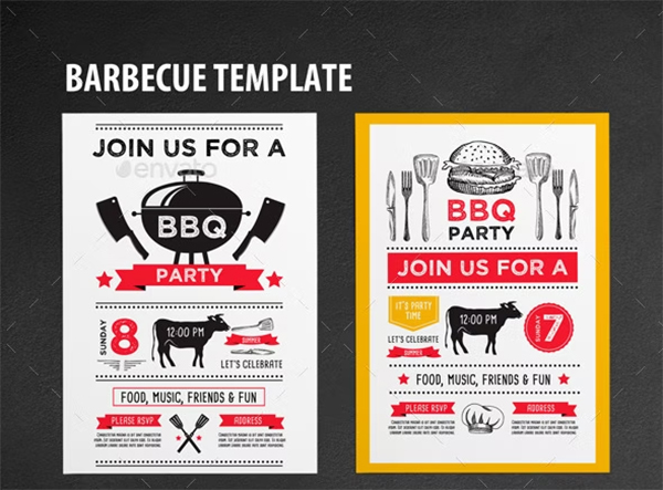 BBQ Party Invitation