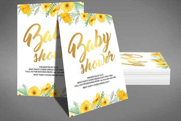 Baby Event PSD Flyer