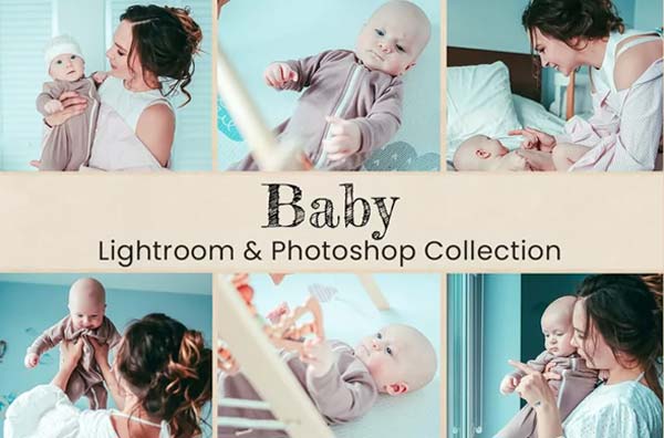 Baby Lightroom Mobile Presets Photoshop Actions