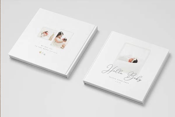Baby Photo Album Cover Templates