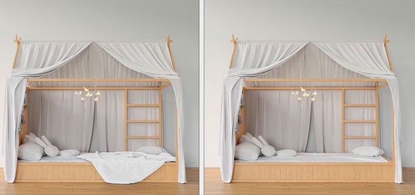 Baby Room and Crib Bedding Set Mockups