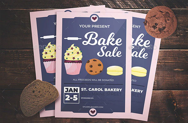 Bake Sale Day Flyer