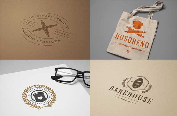Bakery Logotypes and Badges