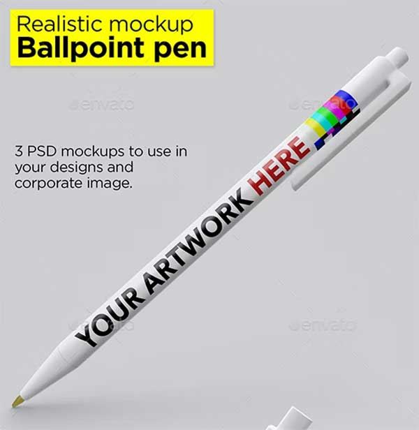 Ball Pen Mockups