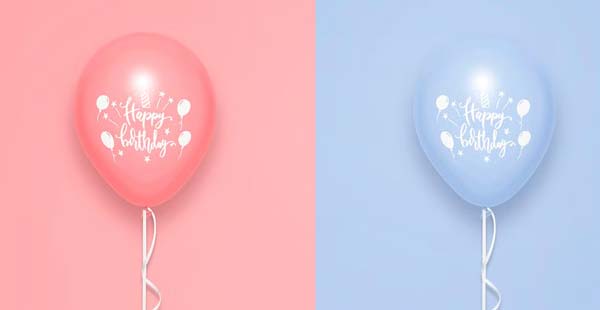 Balloons Mock-ups Set