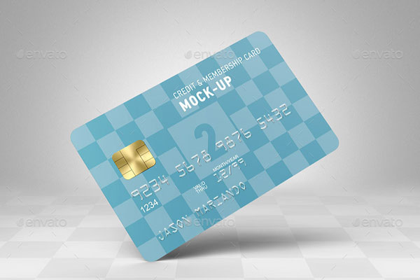 Bank Credit Card Mockup