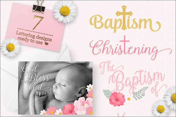 Baptism Design Kit