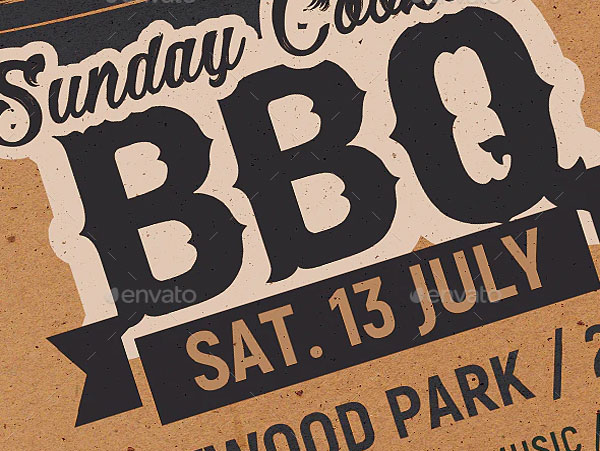 Barbecue BBQ Flyer Template
