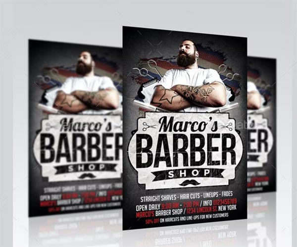 Barbershop PSD Flyer