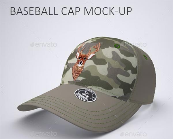 Baseball Cap or Trucker Hat Mock-Up