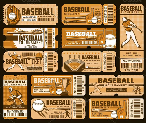 Baseball Sport Game Tickets