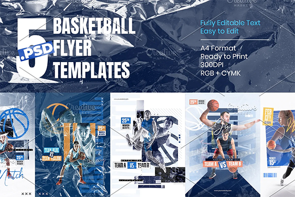 Basketball Flyers Templates