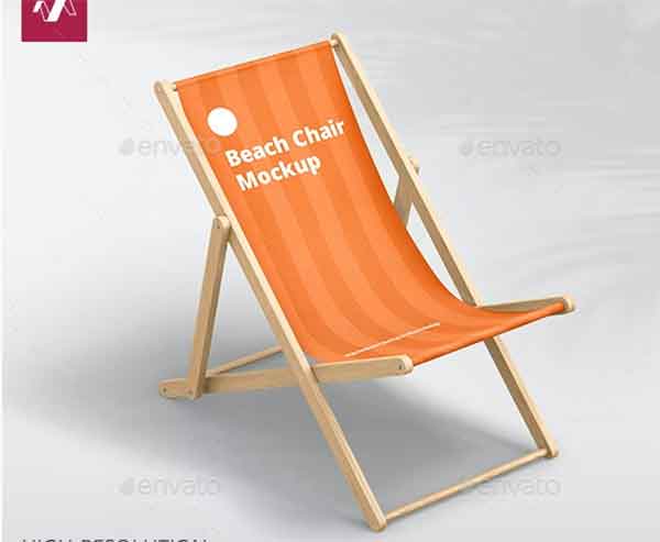 Beach Chair Mockup