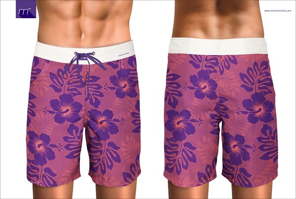 Beach Men Shorts Mock-up