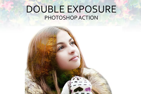 Beautiful Double Exposure Photoshop Action