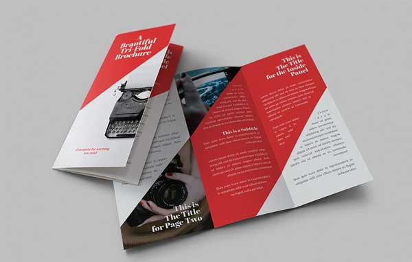 Beautiful Home Rental Tri-Fold Brochure