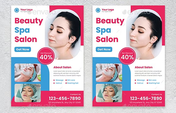 Beauty Spa Flyer Template