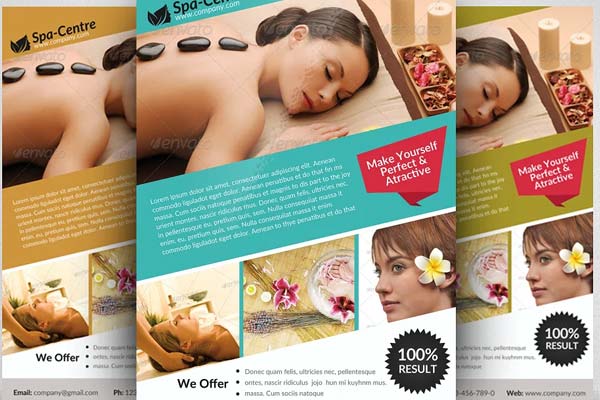 Beauty Spa Massage Flyer