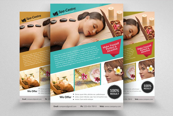 Beauty Spa Massage Flyer