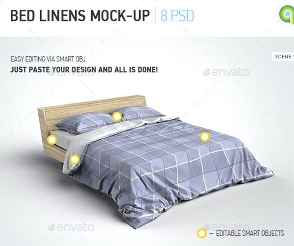 Bed Linens Mock-Up