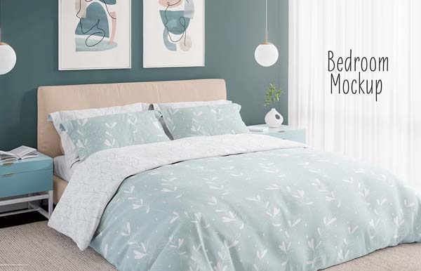 Bedding Mockup Designs