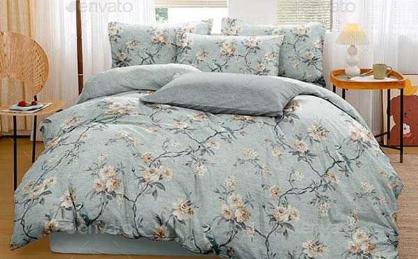 Bedding Mockup PSD Download