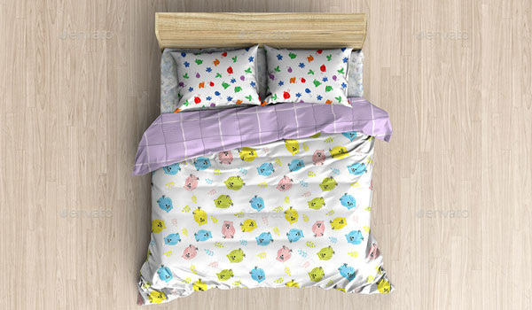 Bedding Mockup Set Design