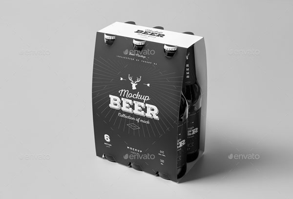 Beer Ad Mock-up Design
