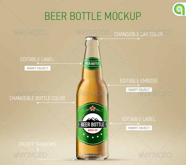 Beer Bottle Mockups