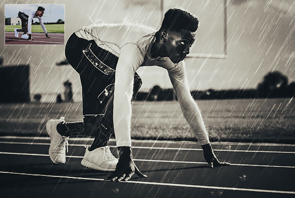Best Animated Rain Photoshop Actions