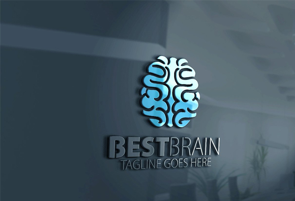 Best Brain Logo Template