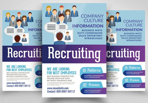 Best Business Recruitment Flyer