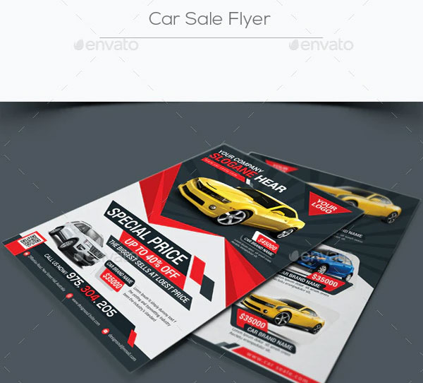 Best Car Sale Marketing Flyer