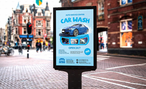 Best Car Wash Poster