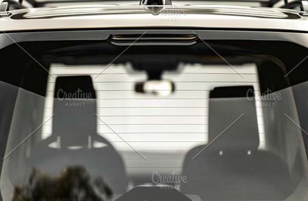 Best Car Window Mockups PSD