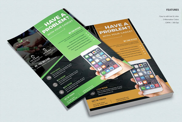 Best Cellular Smartphone Repair Flyer
